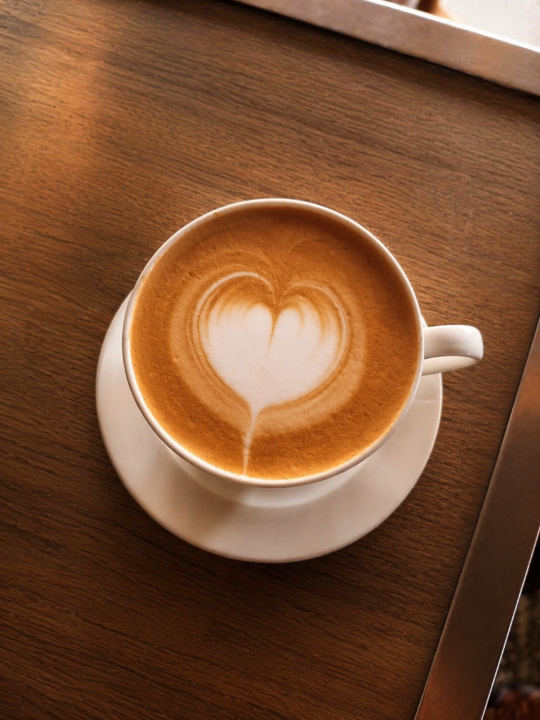 Classic Heart Latte